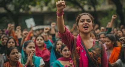 छात्राओं का शिक्षा मार्च: आधी रात 65 किमी पैदल चलकर जिला मुख्यालय पहुंचीं 90 छात्राएं, स्कूल में शिक्षकों की कमी से हैं नाराज