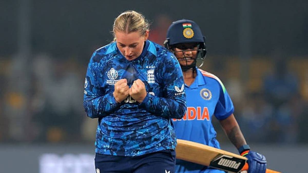 World Cup IND-W vs ENG-W  : इंग्लैंड ने सेमीफाइनल में जगह बनाई, इंग्लैंड ने भारत को 4 रन से हराया