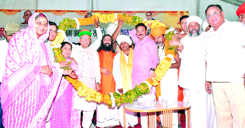महर्षि खींवण पीठ स्मृति स्थल एवं अलख आश्रम दूदू में भव्य धार्मिक एवं सामाजिक सम्मेलन सम्पन्न