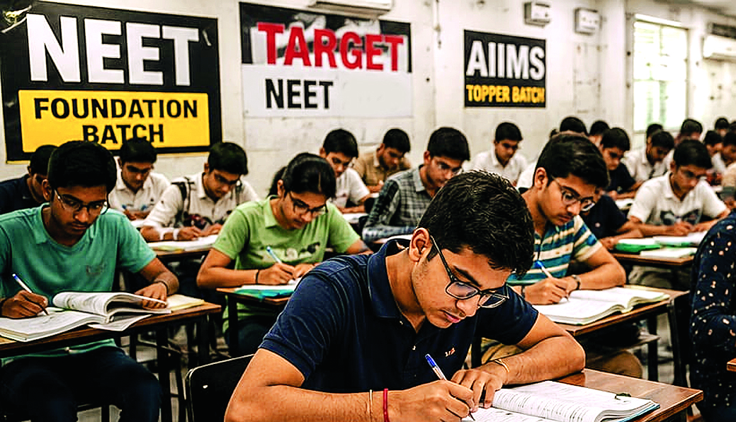 नीट तैयारी के लिए स्कूलों में पढ़ते ‘डमी विद्यार्थी’, कोचिंग संस्कृति ने बढ़ाई चिंता