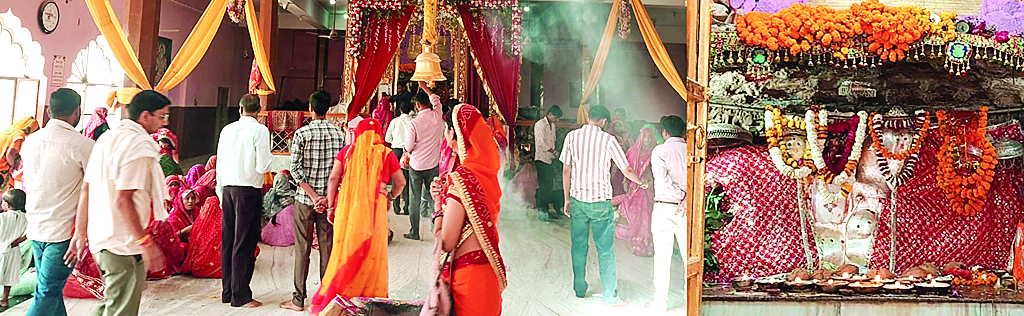 चैत्र नवरात्र में उमड़ा आस्था का सैलाब, चावण्ड माता धाम बना श्रद्धालुओं का केंद्र