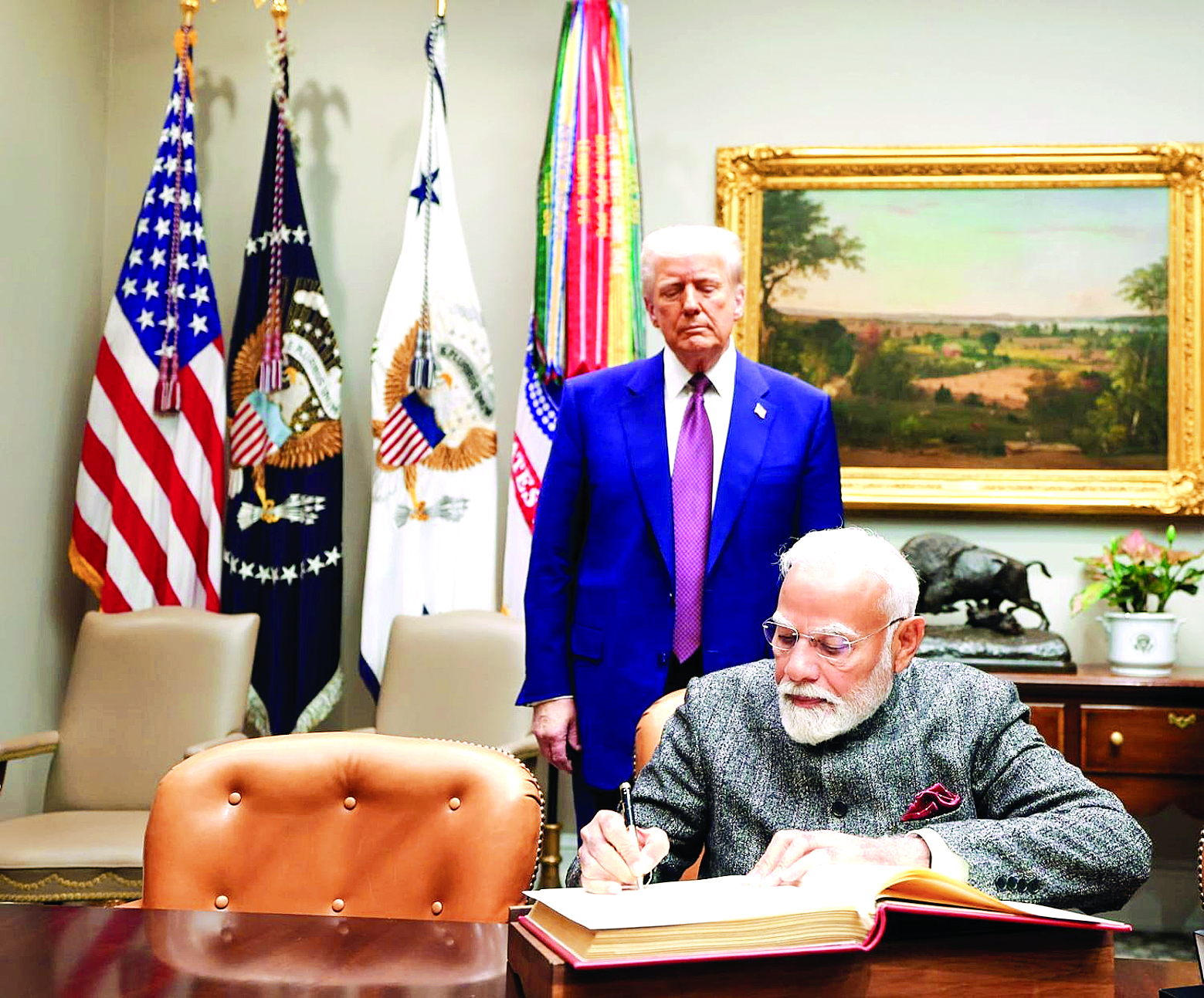 ट्रम्प बोले- मैं मोदी का बहुत बड़ा फैन, भारत मुझ पर 100 प्रतिशत भरोसा कर सकता है