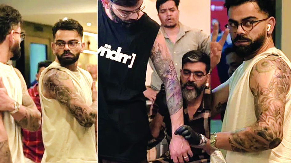 IPL 2026 से पहले विराट ने बनवाया फुल स्‍लीव टैटू, कोहली एक बार फिर चर्चा में आए