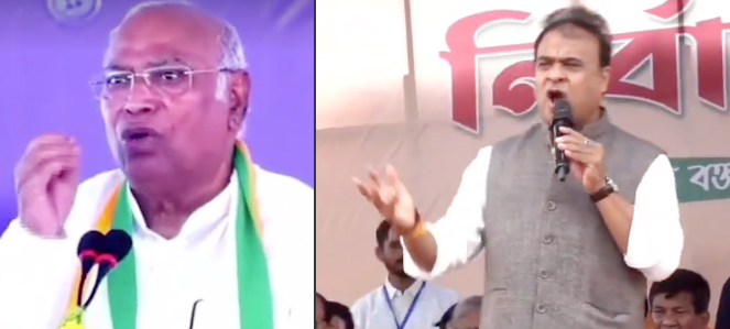 कांग्रेस अध्यक्ष मल्लिकार्जुन खडग़े ने नरेंद्र मोदी को झूठों के सरदार कहा, तो असम के मुख्यमंत्री हिमंता बिस्वा सरमा ने कहा- बंगाल किसी के बाप की जागीर नहीं, जो कोई भी मस्जिद बना दे