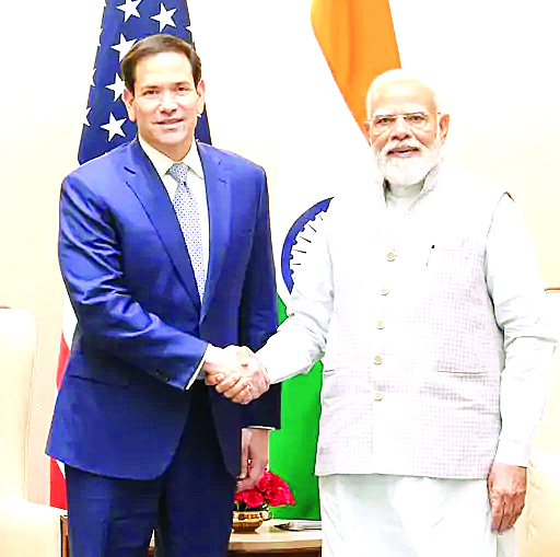 अमेरिकी विदेश मंत्री मार्को रूबियो का भारत दौरा:रूबियो ने पीएम मोदी को अमेरिका आने का दिया न्यौता, १ साल से दोनों देशों के बीच जारी है तनाव
