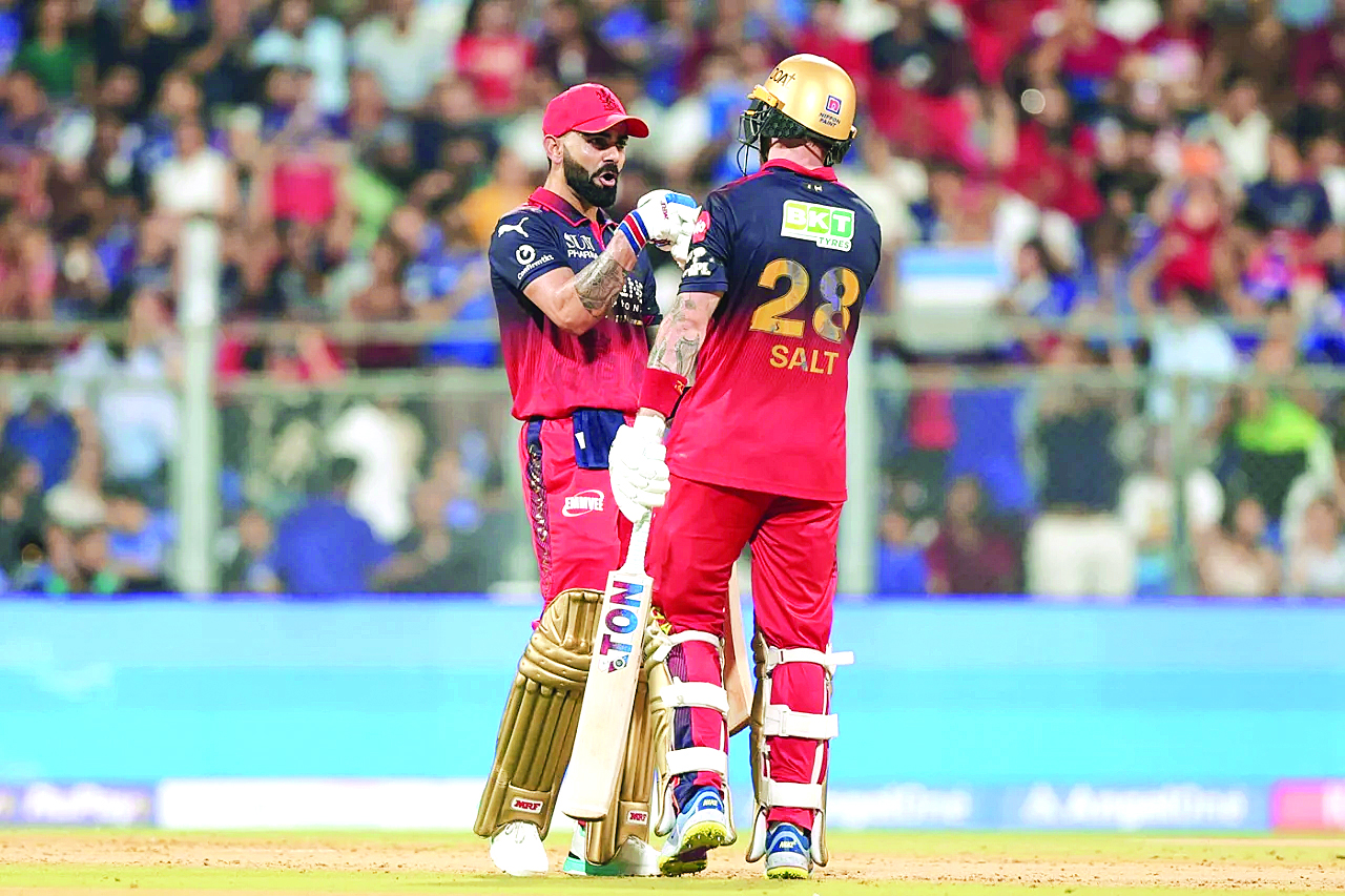 ipl-2026- आरसीबी ने मुंबई को 18 रन से हराया, फिल सॉल्‍ट ने 78 रन की पारी खेली