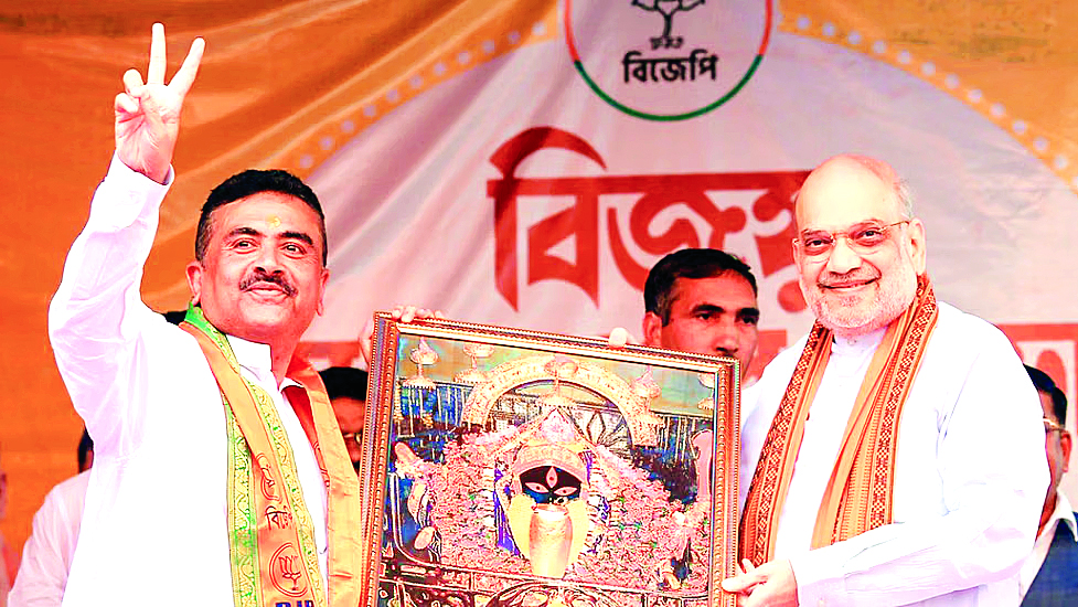 सुवेंदु अधिकारी होंगे बंगाल के नए मुख्यमंत्री, अमित शाह ने की घोषणा, कल शपथग्रहण समारोह, पीएम मोदी भी लेंगे भाग